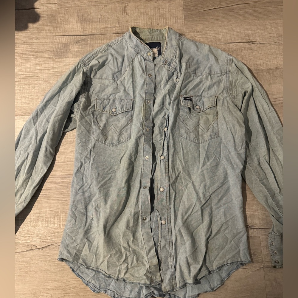 Vintage western Wrangler shirt